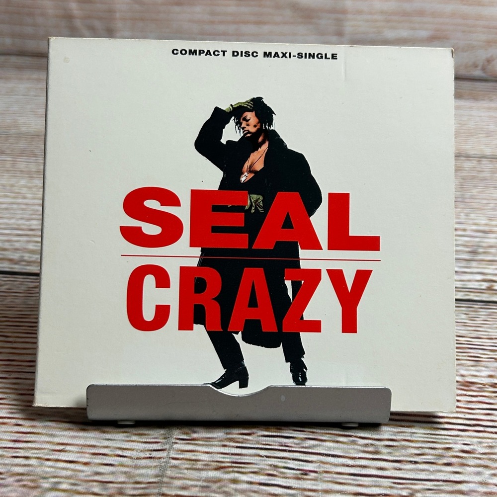 Seal Crazy CD Maxi-Single 8 Tracks Remixes 1990 Sire 9 William Orbit Mix